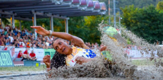 Nafi Thiam luistert voor EK-beslissing naar haar lichaam: “Ik ga als het kan, anders is zevenkamp in september ook nog een optie”