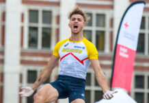 Ylio Philtjens zweeft naar nationale EK-limiet en Belgisch beloftenrecord