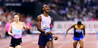 Alison dos Santos en Masai Russell slopen wereldrecords 400mH en 100mH tijdens sensationale Diamond League-avond in Zürich