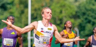 Van vormbehoud gesproken: Simon Verherstraeten loopt met overschot zijn derde 100m-chrono ooit