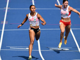 EK Birmingham – Delphine Nkansa raast naar EK-finale 100m