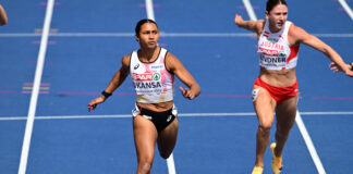 EK Birmingham – Delphine Nkansa raast naar EK-finale 100m