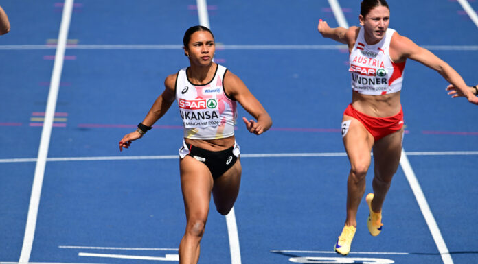 EK Birmingham – Delphine Nkansa wervelt naar sensationeel Europees BRONS op de 100m