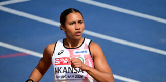 EK Birmingham – Delphine Nkansa stormt naar formidabel PR, ook Rani Rosius met SB naar halve finale