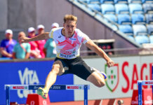 EK Birmingham – Julien Watrin finisht als vijfde in halve finale 400m horden