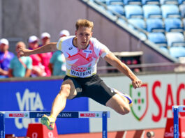 EK Birmingham – Julien Watrin finisht als vijfde in halve finale 400m horden